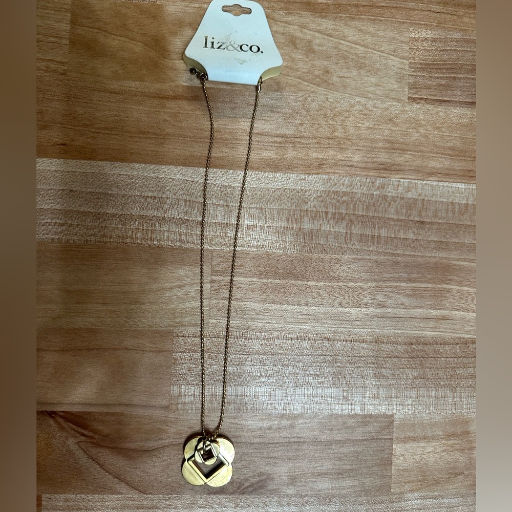 Liz & Co Gold Necklace NEW
